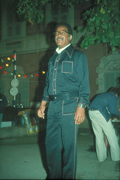 1975-41.jpg - Clark Terry off-stage 1975